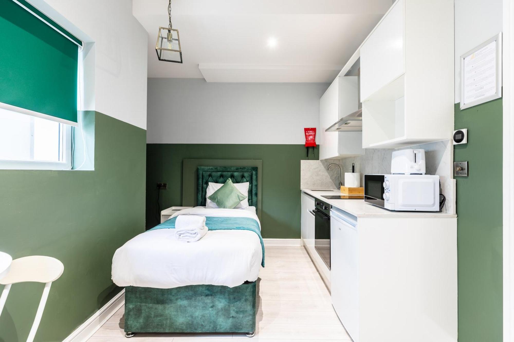 لندن The Chapter Hotels - Finsbury Park الغرفة الصورة